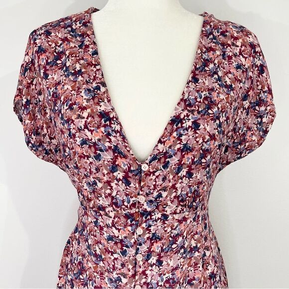 Ten Sixty Sherman Ditzy Floral Mini Dress - M - Picture 6 of 12